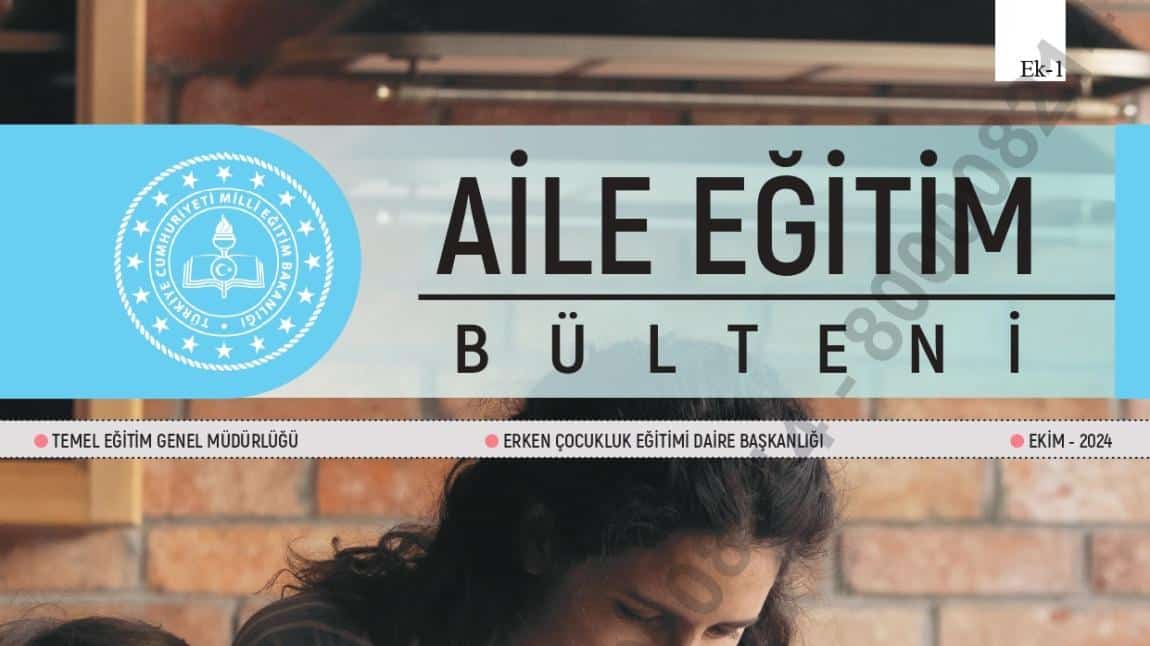 ''Ekim Ayı Aile EğitimBülteni''